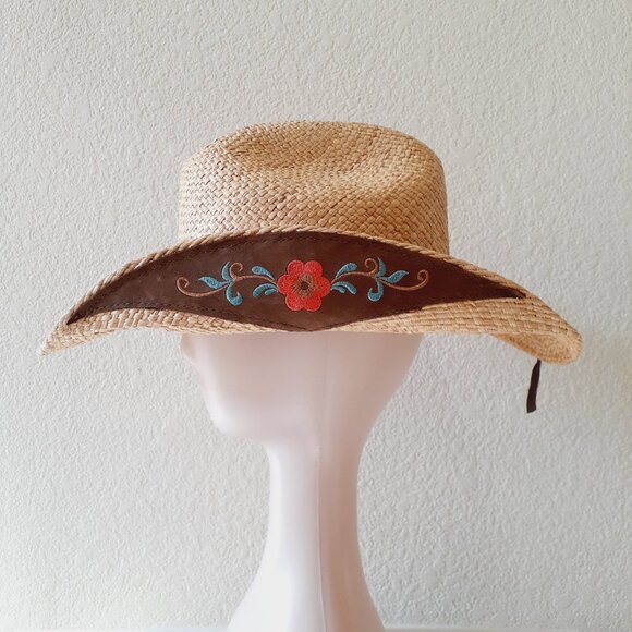 Bullhide Accessories - Bullhide Panama Straw Cowgirl Hat